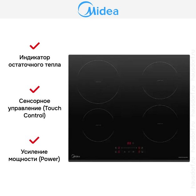 Варочная панель Midea MIH64707F в Тюмени (preview 8)