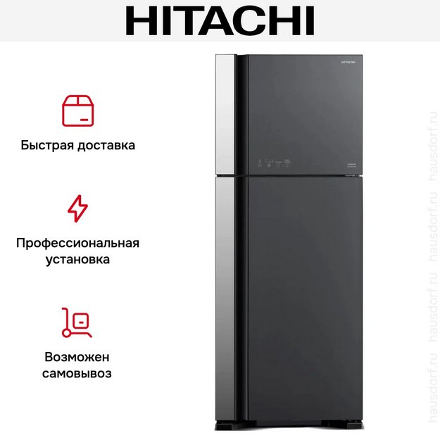 Холодильник Hitachi HRTN7489DFGGRCS в Тюмени (preview 7)