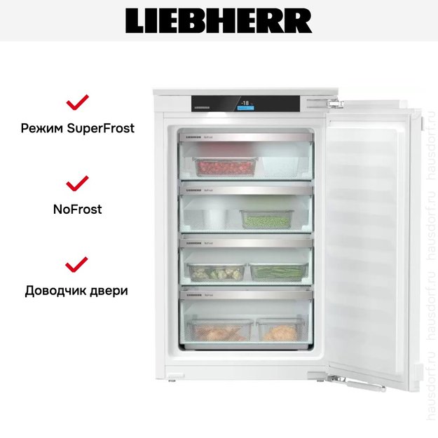 Встраиваемая морозильная камера Liebherr IFNci 3954 в Тюмени (preview 4)