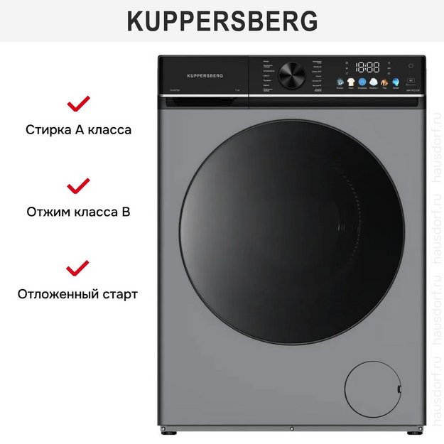 Стиральная машина Kuppersberg WM 410 GR в Тюмени (preview 3)