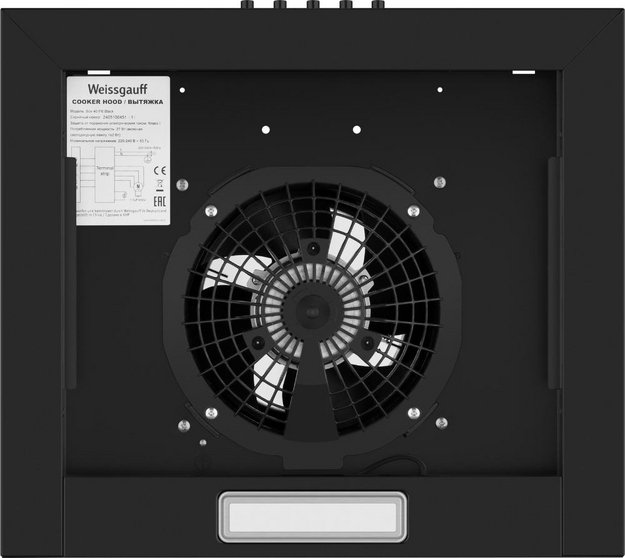 Вытяжка пристенная Weissgauff Box 40 PB Black в Тюмени (preview 7)