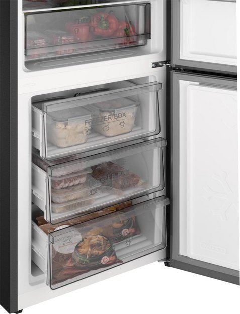 Отдельностоящий холодильник с инвертором Weissgauff WRK 185 Total NoFrost Inverter Black Glass в Тюмени (preview 10)