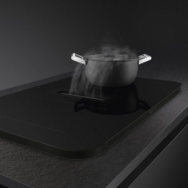 Варочная панель с вытяжкой Smeg HHSL7844MB в Тюмени (preview 4)