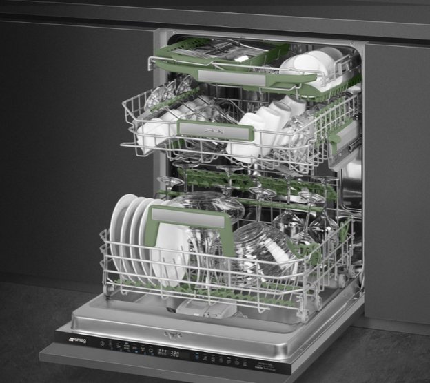 Встраиваемая посудомоечная машина Smeg STL7324AQL в Тюмени (preview 5)