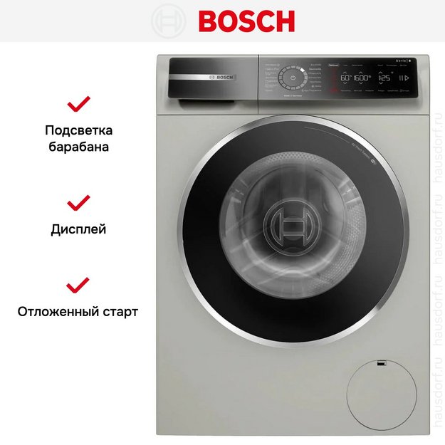 Стиральная машина Bosch WGB2560X0 в Тюмени (preview 12)