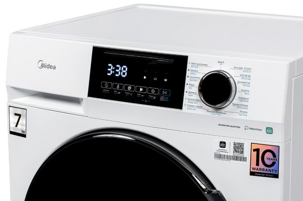 Стиральная машина Midea MFC3712BSW40/W в Тюмени (preview 2)