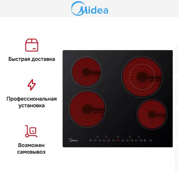 Варочная панель Midea MCHF645 в Тюмени (preview 4)