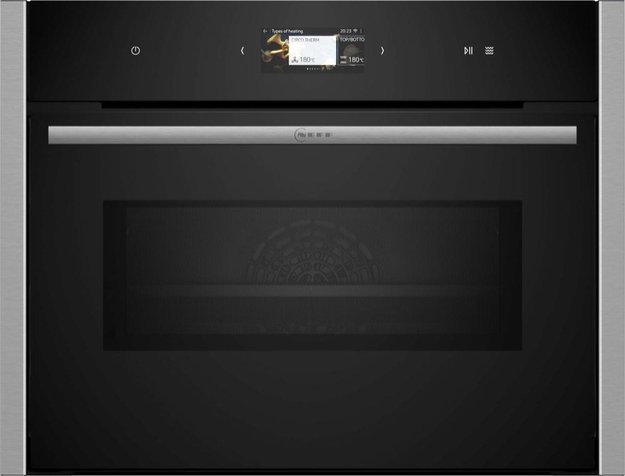 Компактный духовой шкаф с микроволнами Neff C24MS31N0 в Тюмени (фото 1) Компактный духовой шкаф с микроволнами Neff C24MS31N0 в Тюмени (preview 1)