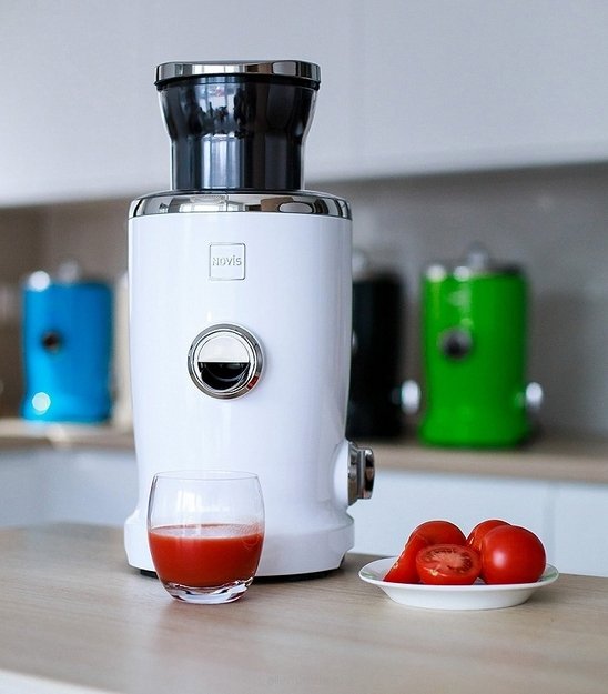 Соковыжималка NOVIS Vita Juicer белая в Тюмени (preview 3)