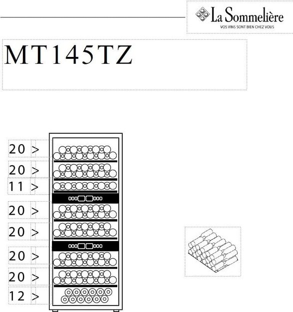 Винный шкаф La Sommeliere MT145TZ в Тюмени (preview 11)