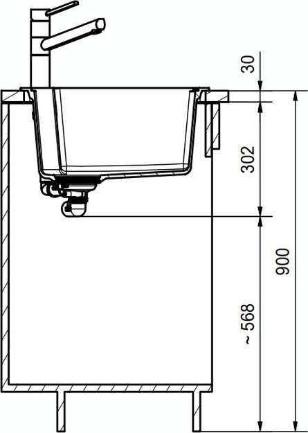 Мойка Franke UBG 610-50 миндаль в Тюмени (preview 4)