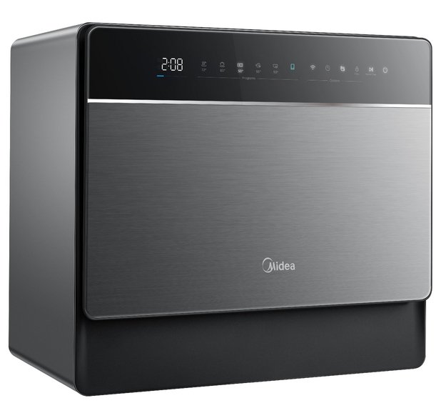 Компактная посудомоечная машина Midea MCFD55S550Bi в Тюмени (preview 2)