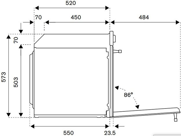 Духовой шкаф с паром Bertazzoni F6011PROVPTN/23 в Тюмени (preview 7)