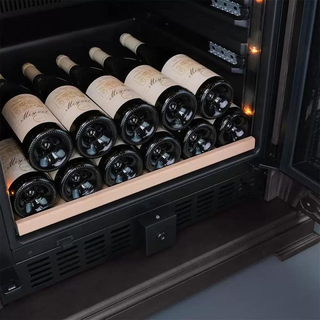 Винный шкаф Meyvel MV77PRO-KBT2 (Тёмный шоколад) в Тюмени (preview 11)