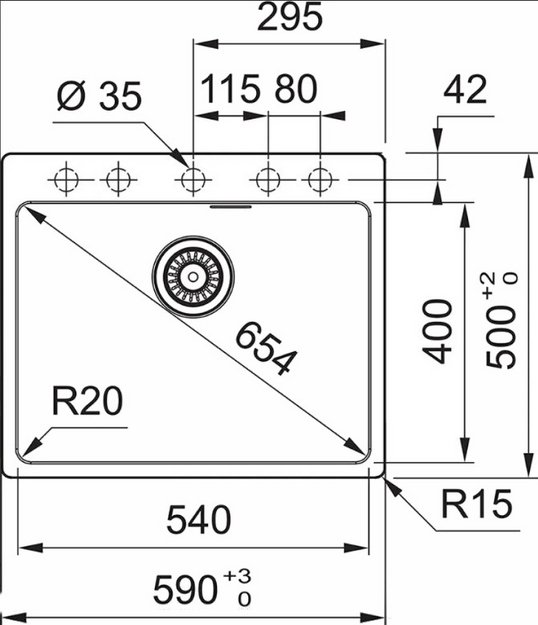 Мойка Franke MRG 610-54 FTL снежно-белый в Тюмени (фото 3) Мойка Franke MRG 610-54 FTL снежно-белый в Тюмени (preview 3)