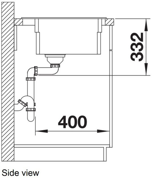 Мойка BLANCO ETAGON 6 Silgranit черный в Тюмени (preview 6)