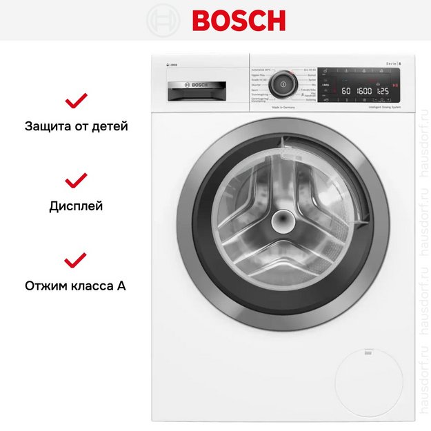 Стиральная машина Bosch WAX02KLOSN в Тюмени (preview 9)