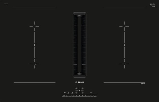Индукционная варочная панель с вытяжкой Bosch PVQ811F15E в Тюмени (preview 1)