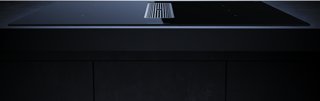 Индукционная варочная панель с вытяжкой Kuppersbusch KMI 8350.0 SR Silver Chrome в Тюмени (preview 4)