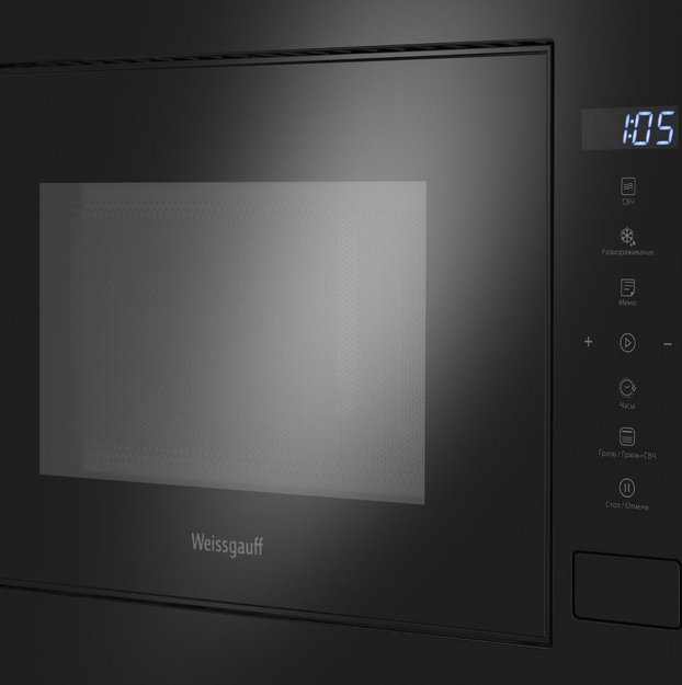 Встраиваемая микроволновая печь Weissgauff HMT-620 Compact Touch в Тюмени (preview 2)