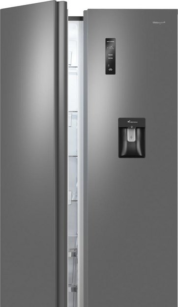 Отдельностоящий холодильник с инвертором и подачей воды Weissgauff WSBS 590 Inverter NoFrost Water Dispenser Grey в Тюмени (preview 14)
