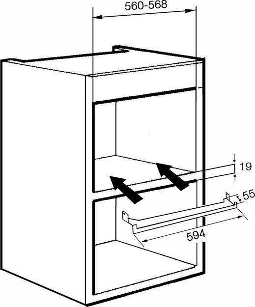 Соединительная планка для духовых шкафов Smeg PR3845X в Тюмени (preview 3)
