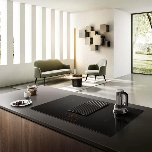 Варочная панель с вытяжкой Elica NIKOLATESLA LIBRA BL/F/83 в Тюмени (preview 3)