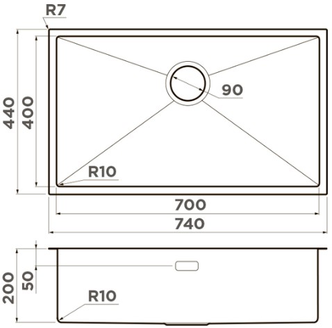 Мойка Omoikiri TAKI 74-U/IF-IN в Тюмени (preview 8)