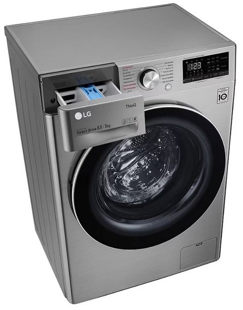 Стирально-сушильная машина LG F2V5GG2S в Тюмени (preview 7)