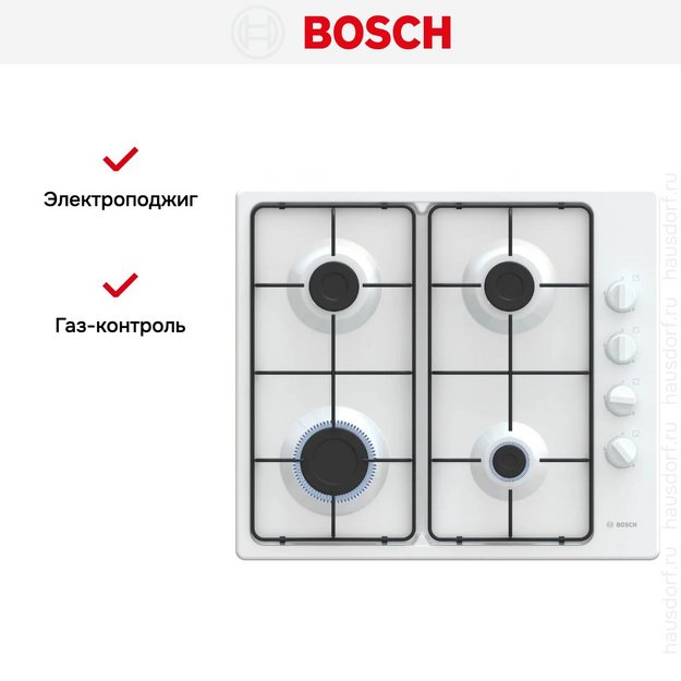 Газовая варочная панель Bosch PBP6C2K80O в Тюмени (preview 6)