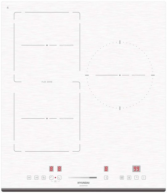 Индукционная варочная панель Hyundai HHI 4771 WG в Тюмени (preview 1)