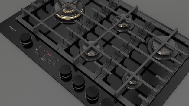 Варочная панель Fulgor Milano FCLH 755 G T WK BK в Тюмени (preview 6)