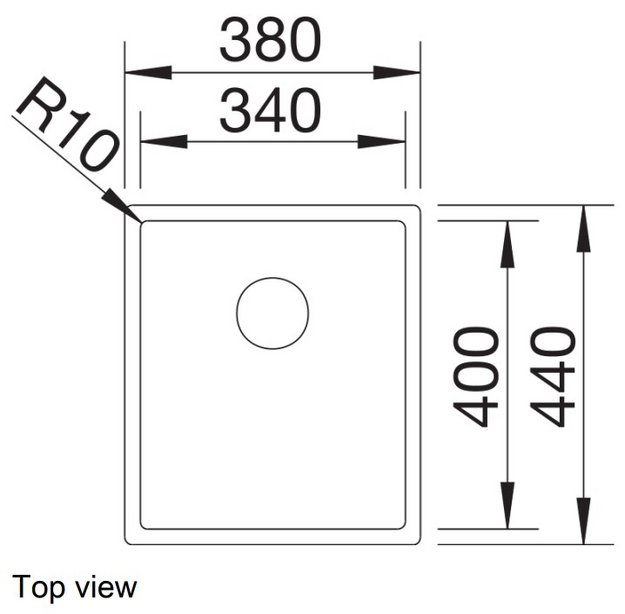 Мойка BLANCO CLARON 340-IF нержавеющая сталь Durinox в Тюмени (preview 3)
