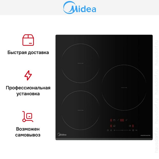Варочная панель индукционная Midea MIH43103F в Тюмени (preview 11)