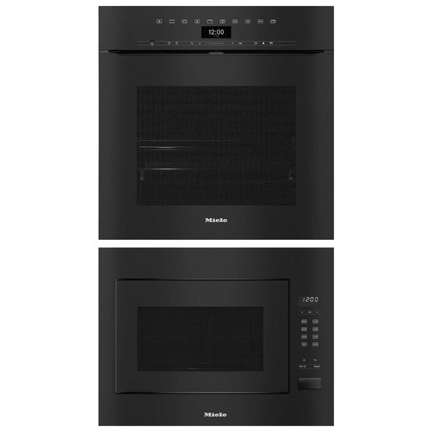Miele (духовой шкаф H 7464 BPX OBSW + микроволновая печь M7140TC EDST/CLST) в Тюмени (preview 1)