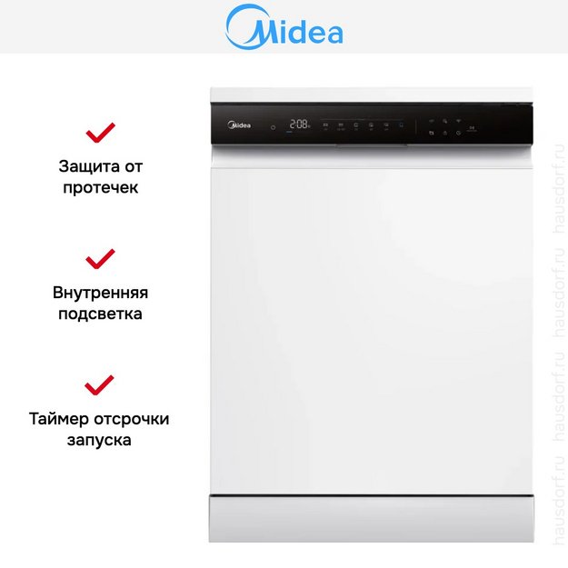 Посудомоечная машина Midea MFD60S510Wi в Тюмени (preview 7)