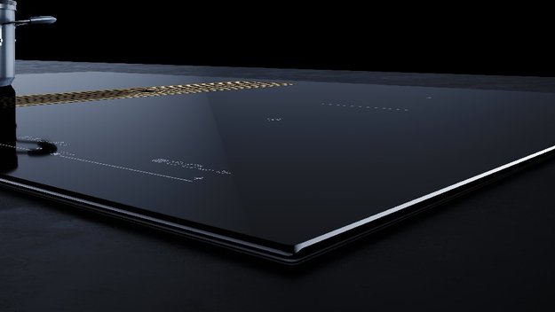 Варочная панель с вытяжкой Kuppersbusch KMI 8590.0 SR Gold в Тюмени (preview 3)