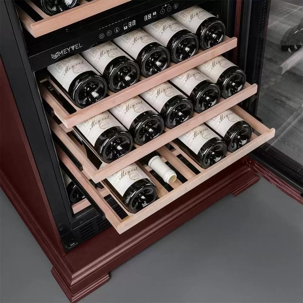 Винный шкаф Meyvel MV77PRO-KBT2 (Спелая вишня) в Тюмени (preview 14)