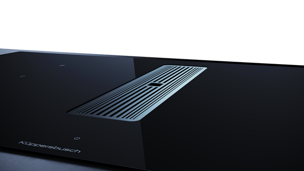 Индукционная варочная панель с вытяжкой Kuppersbusch KMI 9350.0 SR Stainless steel в Тюмени (preview 5)