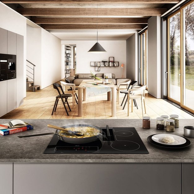 Варочная панель с вытяжкой Elica NIKOLATESLA FIT 3Z BL/A/72 в Тюмени (preview 6)