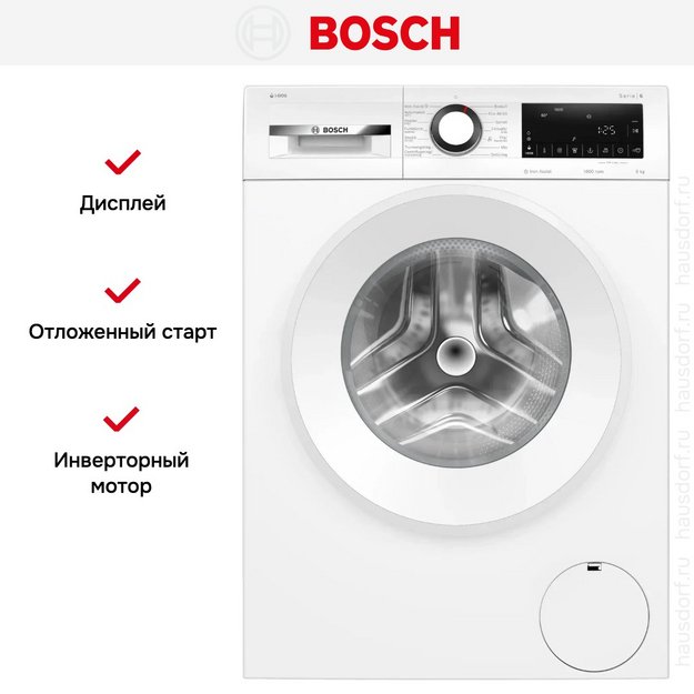 Стиральная машина Bosch WGG246F1SN в Тюмени (preview 11)