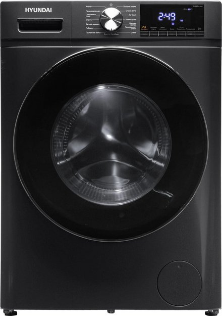 Стирально-сушильная машина Hyundai WFD9403 темно-серый в Тюмени (preview 2)