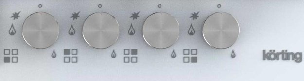 Газовая стеклянная варочная панель Korting HGG 6734 CTW в Тюмени (preview 3)