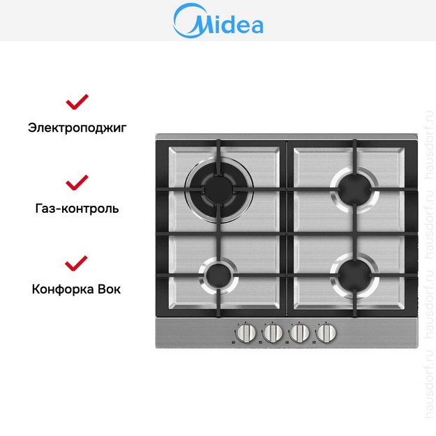 Варочная панель Midea 60G40ME005SFT в Тюмени (preview 2)