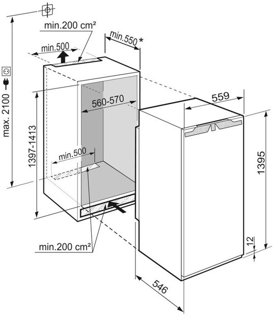 Встраиваемая морозильная камера Liebherr SIFNd 4556 Prime NoFrost в Тюмени (preview 6)