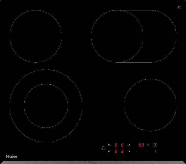 Варочная панель Haier HHY-C64ROVB в Тюмени (preview 1)