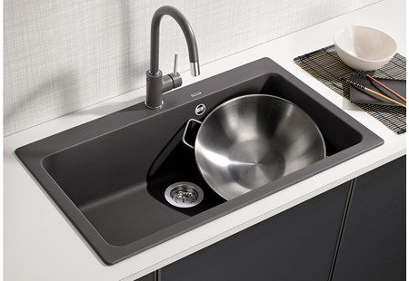 Смеситель Blanco MIDA-S SILGRANIT белый 521457 в Тюмени (preview 9)