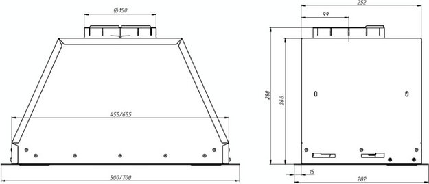 Встраиваемая вытяжка Franke VERA 72 BG в Тюмени (preview 11)