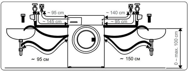 Отдельностоящая стиральная машина с сушкой Korting KWD 58L1496 в Тюмени (preview 4)