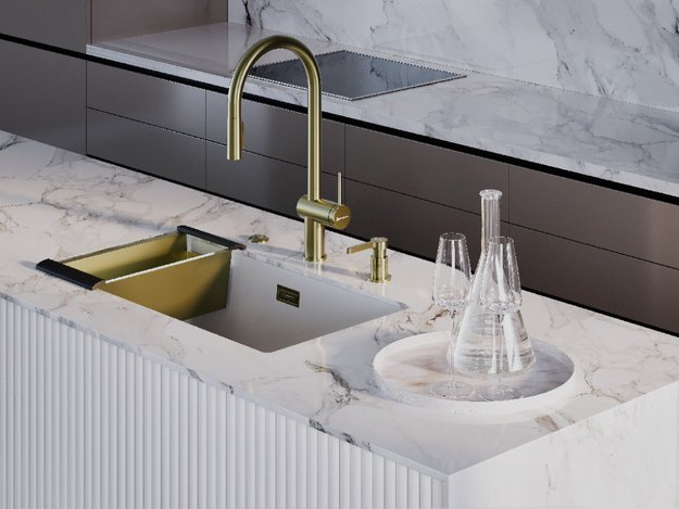 Смеситель Omoikiri Tahara-SB LG в Тюмени (preview 5)